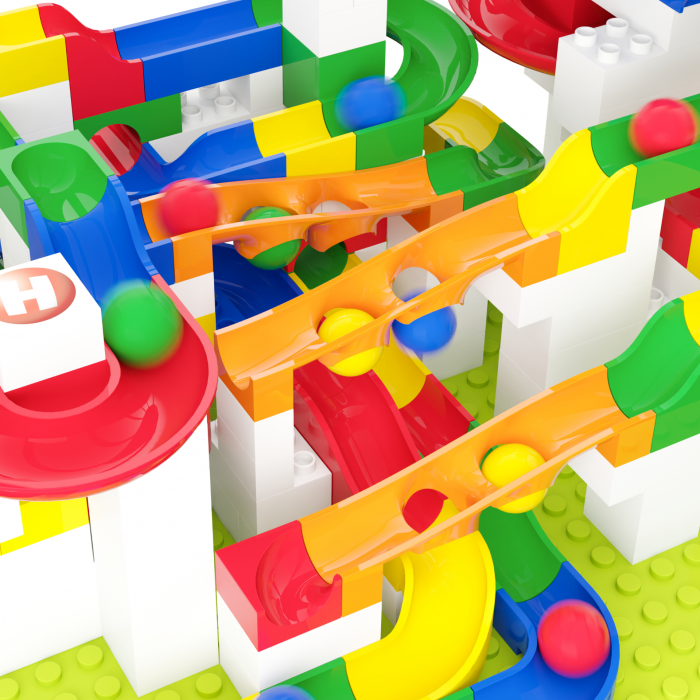 Jucarie Marble Run extensie capcana de bile Hubelino (15 piese) [5]