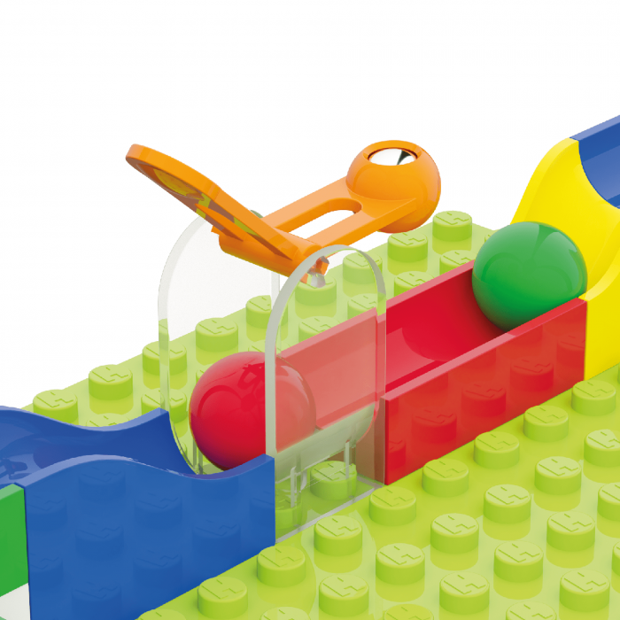 Jucarie copii Marble Run Hubelino - extensie ciocan gravitational (6 piese) [3]