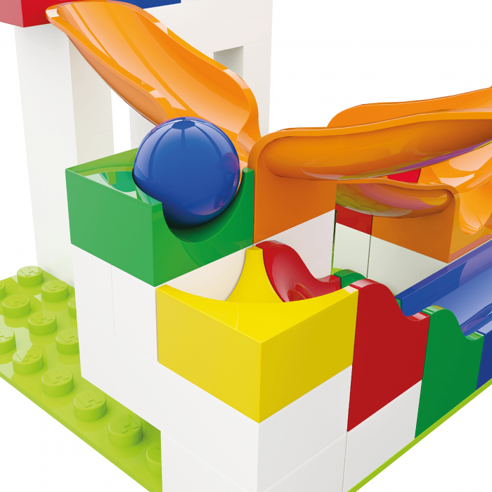 Jucarie copii Marble Run Hubelino - extensie pendul (46 piese) [4]
