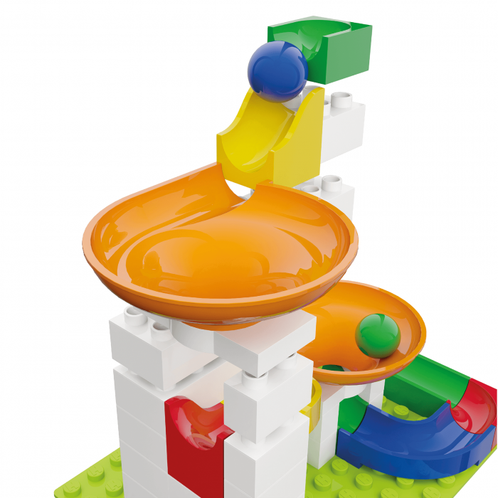 Jucarie copii Marble Run Hubelino - extensie twister (44 piese) [2]