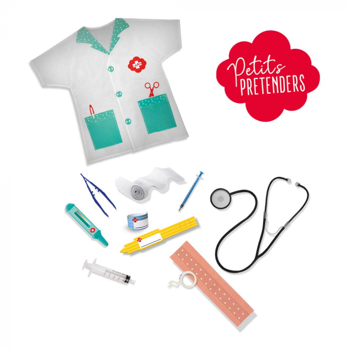 Trusa de doctor de jucarie cu accesorii, set mare [2]