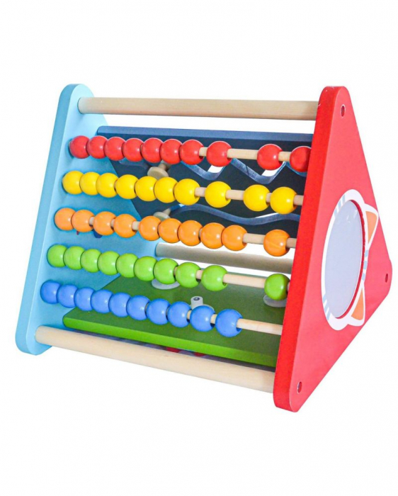 Jucarie pentru bebelusi, Acool Toy, Lemn, Multicolor [2]