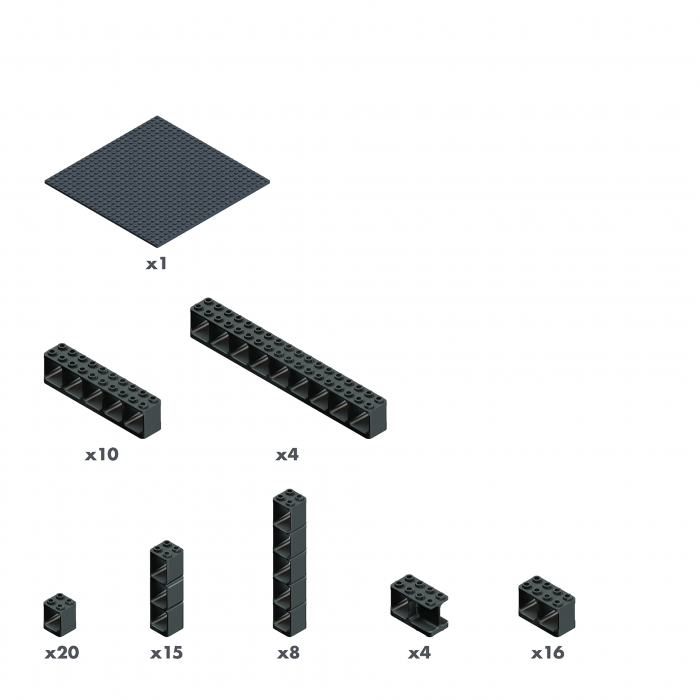 Jucarie Piese de constructie Set M Hubelino (78 piese) [2]