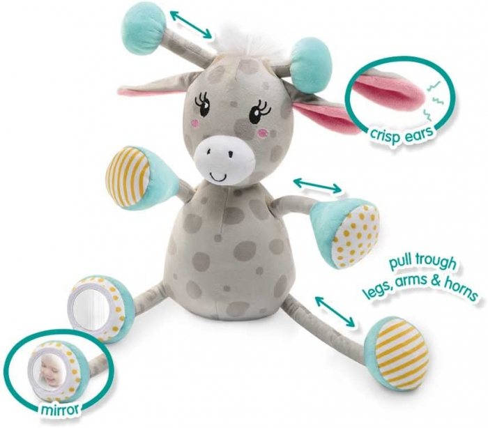 Jucarie senzoriala bebelusi - Girafa Sally [3]
