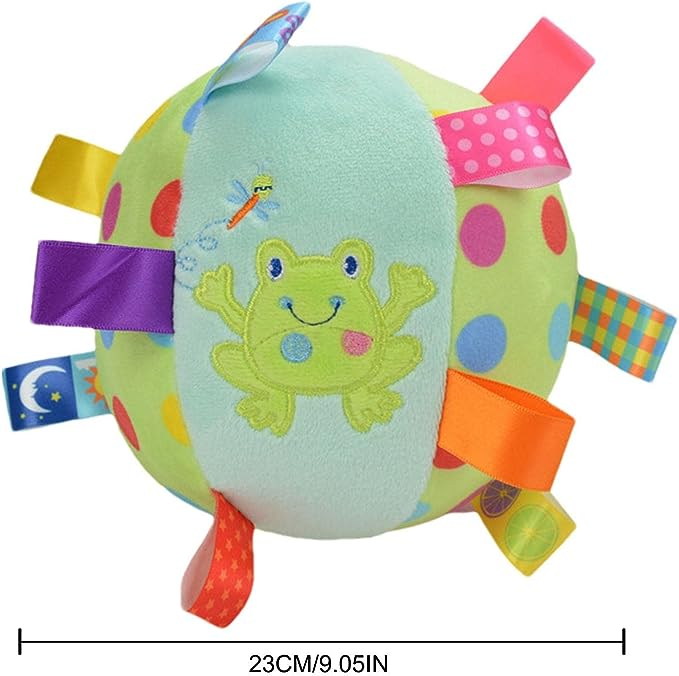 Jucarie senzoriala Mingea cu animalute pentru bebe [4]