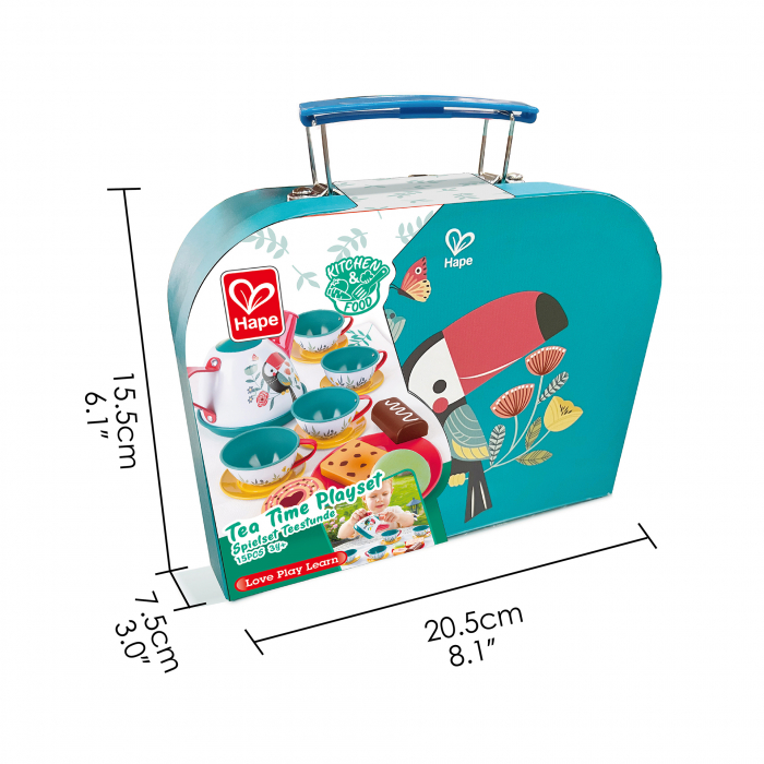 Jucarie - Set de ceai cu valiza (15 piese) [6]