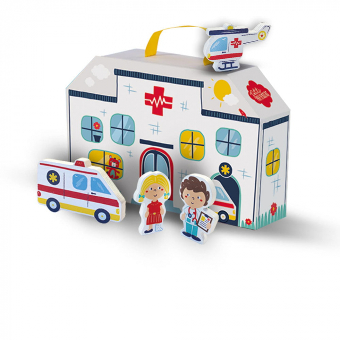 Jucarie - Set spital cu valiza si saltea [4]