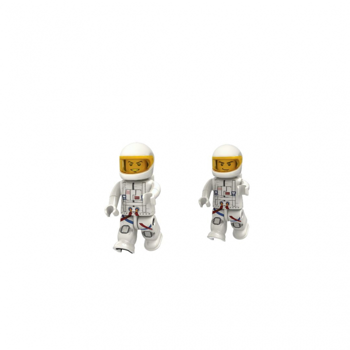 Jucarie - Seturi de constructie - Astronauti (mini figurine) [3]
