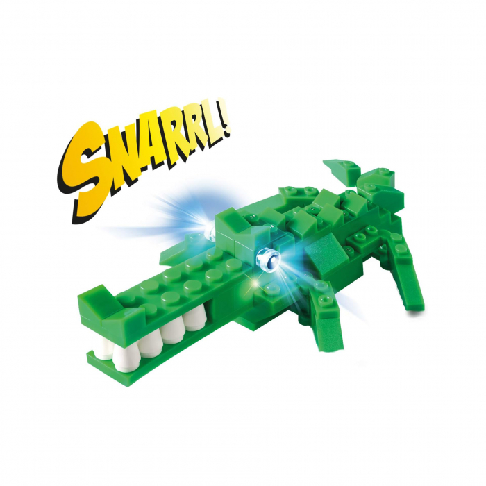 Jucarie - Seturi de constructie cu lumini si sunete Stax - Crocodil [2]