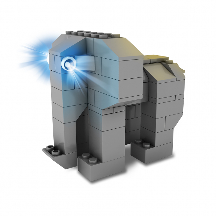 Jucarie - Seturi de constructie cu lumini si sunete Stax - Elefant [2]