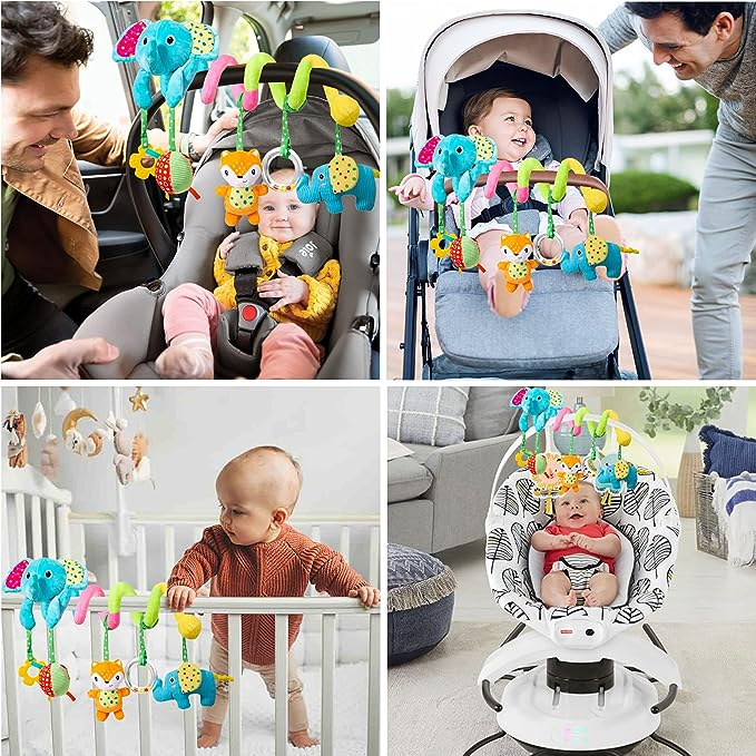 Jucarie Spirala Zornaitoare Senzoriala de Agatat [4]