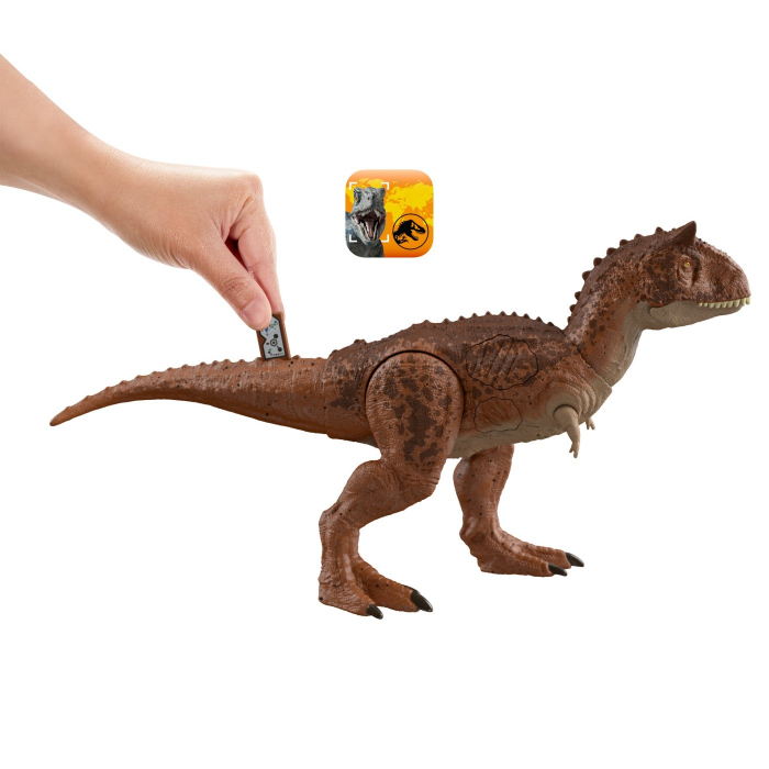 Jurassic World Epic Attack Battle Chompin Dinozaur Carnotaurus [6]