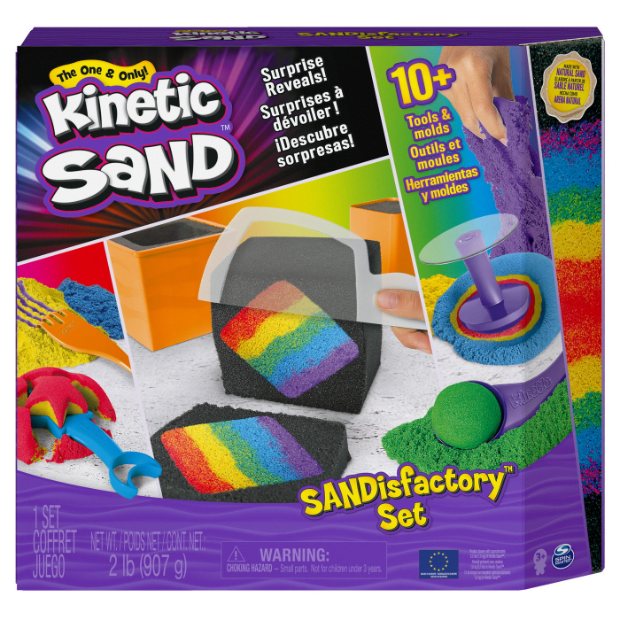 Kinetic Sand Set De Joaca Sandisfactory [1]