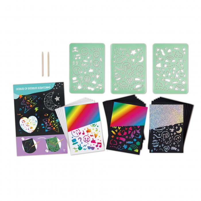 Kit de creat tablouri prin razuire - 26 piese [4]