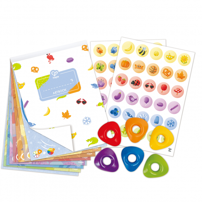 Kit desene cu creioane cerate - 18 piese [3]