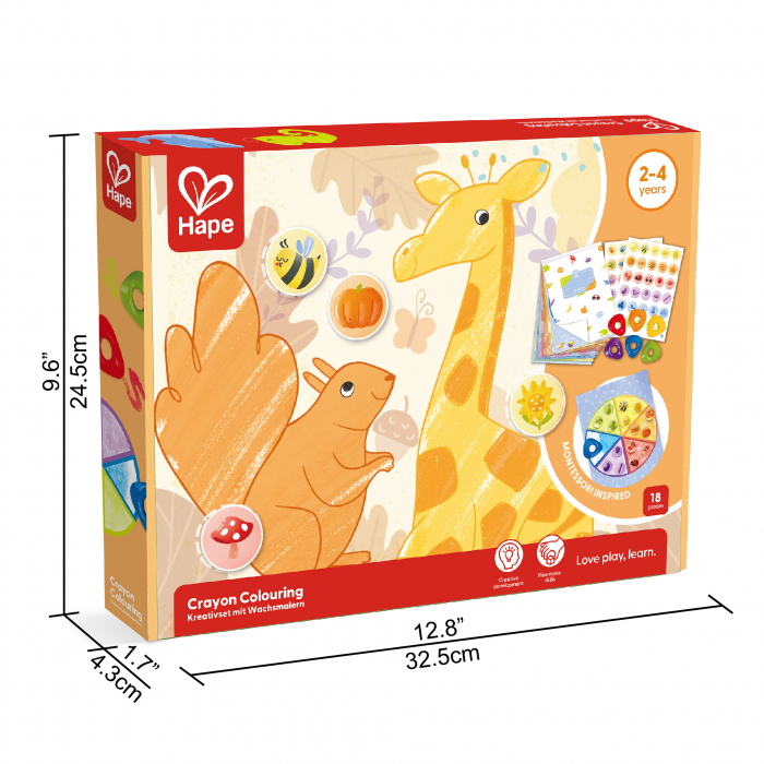 Kit desene cu creioane cerate - 18 piese [10]