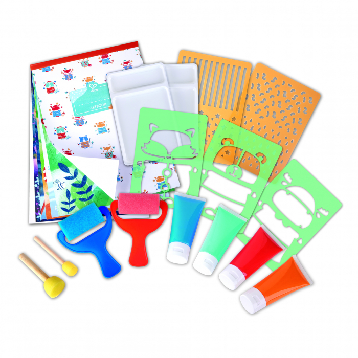 Kit pictura cu buretele - 24 piese [2]