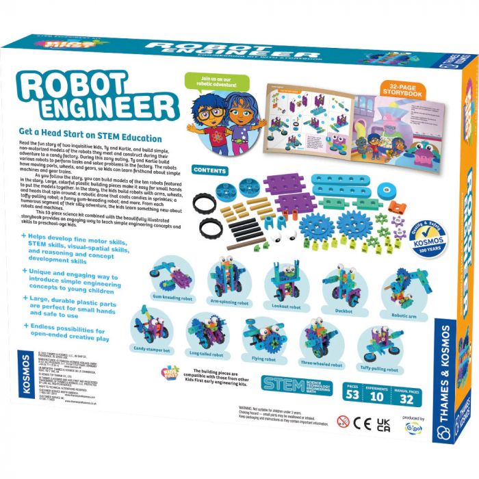 Kit STEM de construit roboti, Thames & Kosmos [2]
