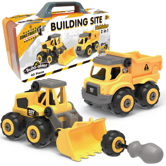 Kit STEM de construit Vehicule de santier 2 in 1 [3]