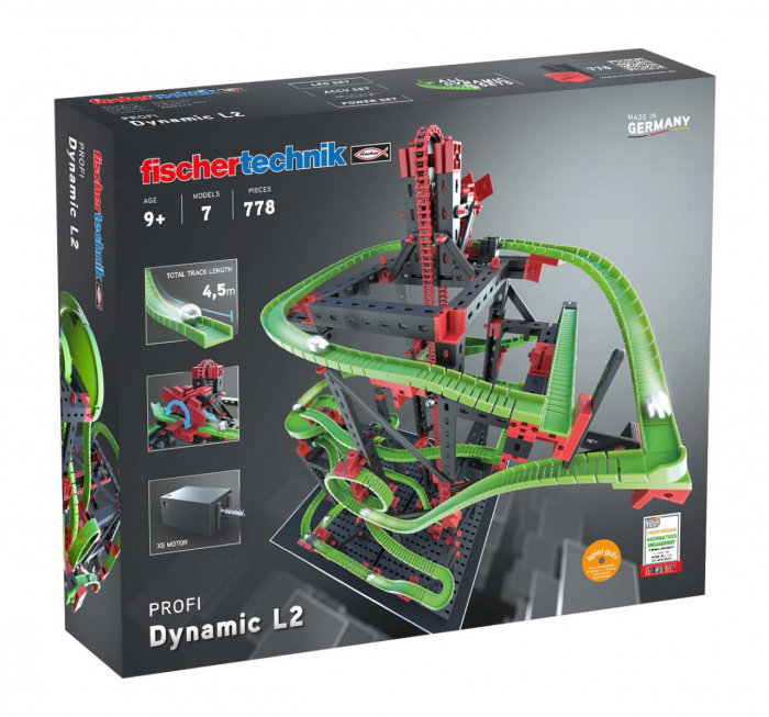 Kit STEM Dynamic L2, Fischertechnik [1]
