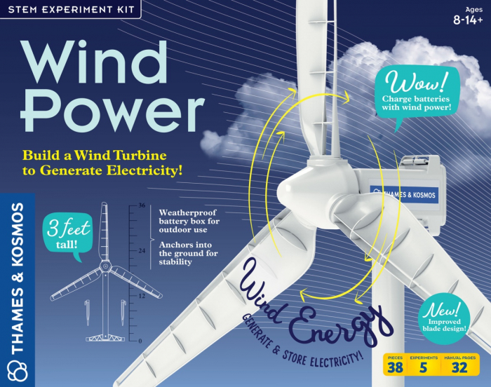 Kit STEM Energia eoliană (V 4.0), Thames & Kosmos [4]