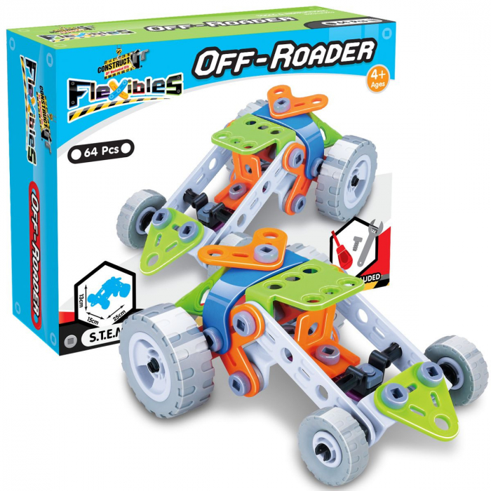 Kit STEM Flexible Automobil de teren [2]