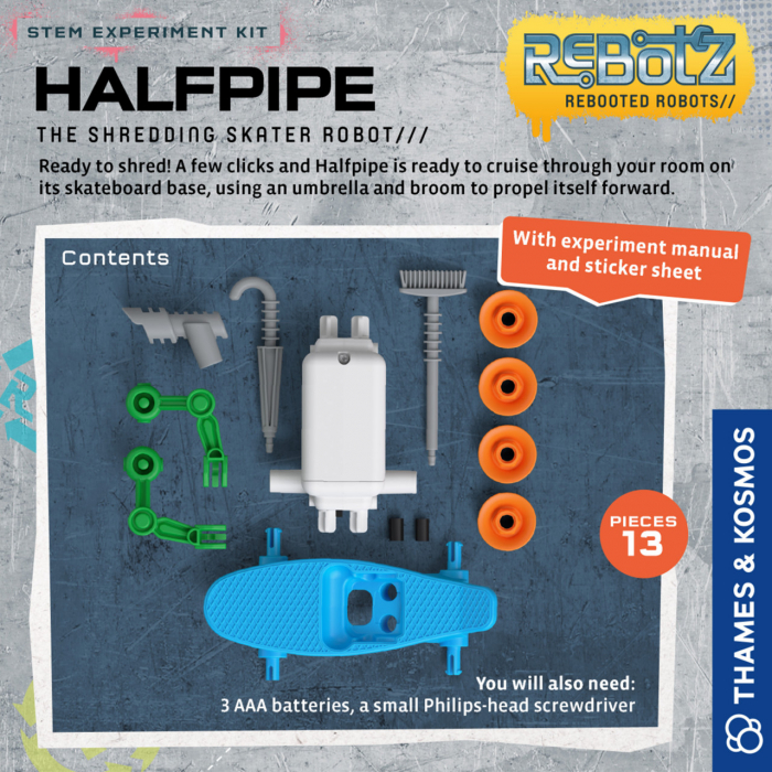 Kit STEM Robotul Halfpipe, Thames & Kosmos [3]