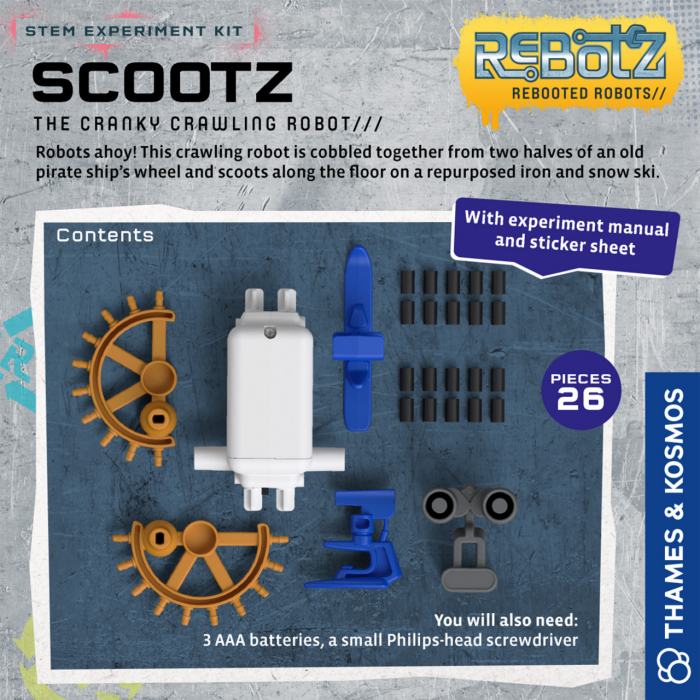 Kit STEM Robotul Scootz, Thames & Kosmos [3]
