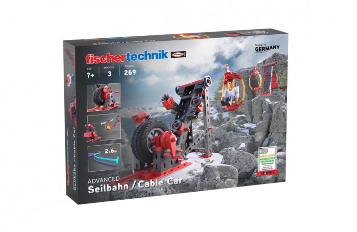 Kit STEM Transport pe cablu, Fischertechnik [1]