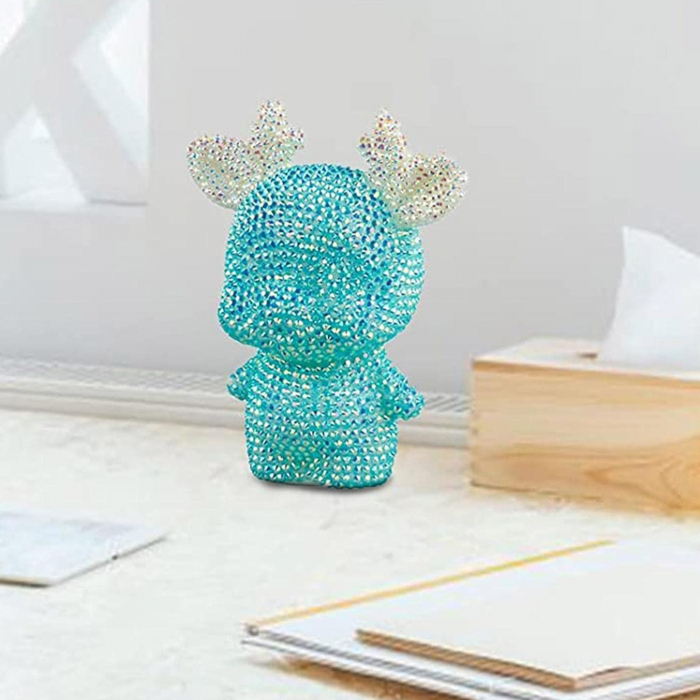 Kit DIY creativ, Ren, Unicorn si Ursulet cu Diamante 5D [1]