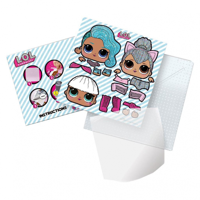 L.O.L. - Set creativ margele de calcat Beedz [2]