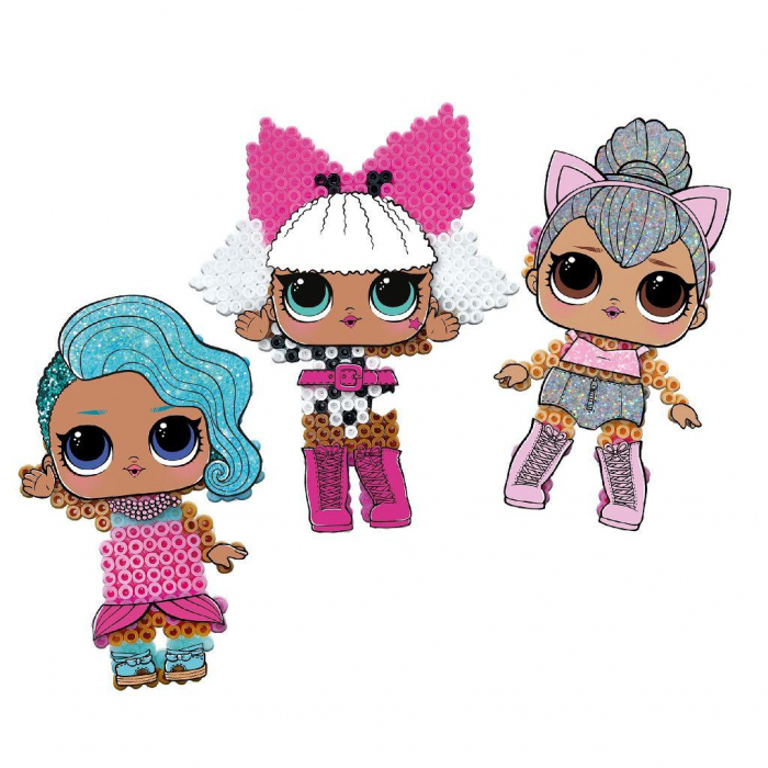 L.O.L. - Set creativ margele de calcat Beedz [3]