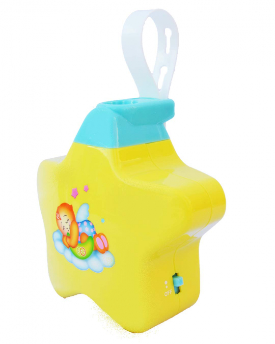 Lampa de Veghe cu Proiector si Muzica in Forma de Steluta [8]