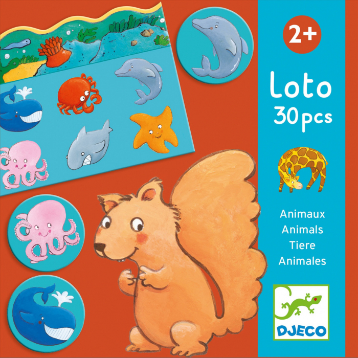 Joc Loto cu animale, Djeco [5]