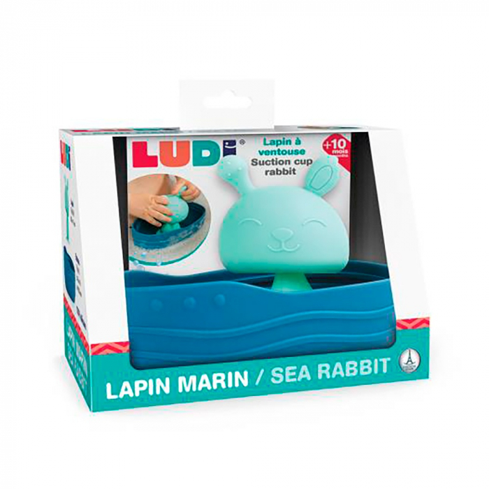 LUDI Jucarie de baie barcuta cu Iepuras [6]