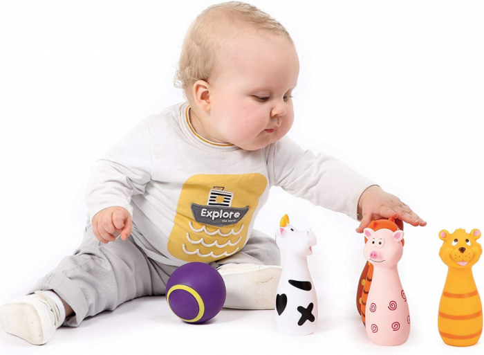 Ludi set de popice Soft cu animalute [4]