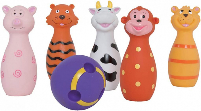 Ludi set de popice Soft cu animalute [1]