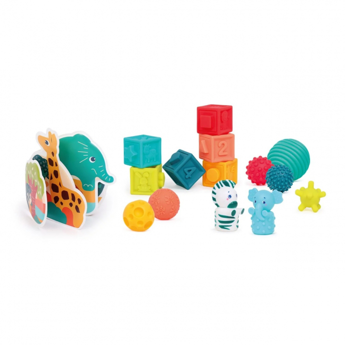 LUDI Set jucarii senzoriale Jungla [6]