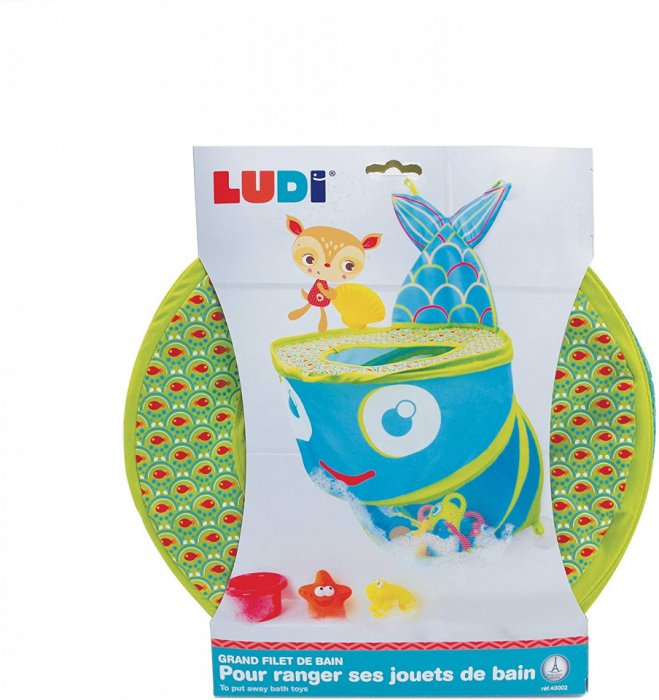 LUDI Suport mare pentru jucarii, Peste [9]