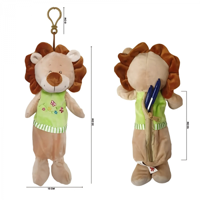 Leu Dragut de Plus, Tip Portofel Copii, 35 cm [1]