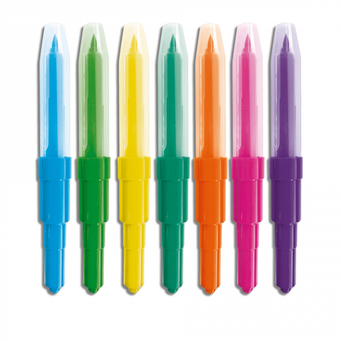 Set de markere colorate cu aerograf pentru copii [3]