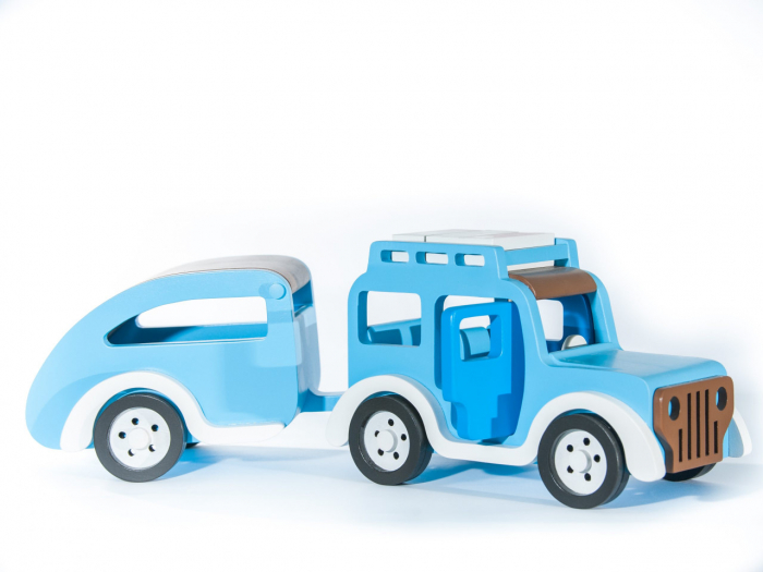 Masina cu rulota, Marc toys [1]