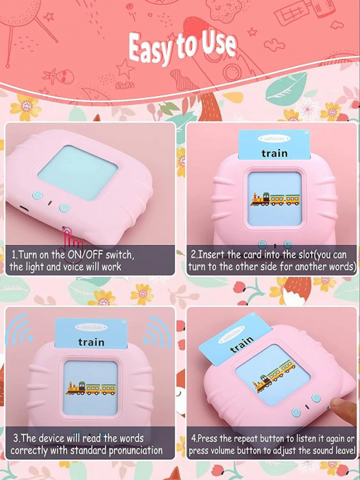 Masina de Invatare cu Cititor de Carduri –  Romana si Engleza [6]