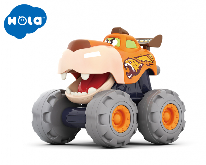 Masinuta Bebe Monster Truck Leopardul Infuriat [4]