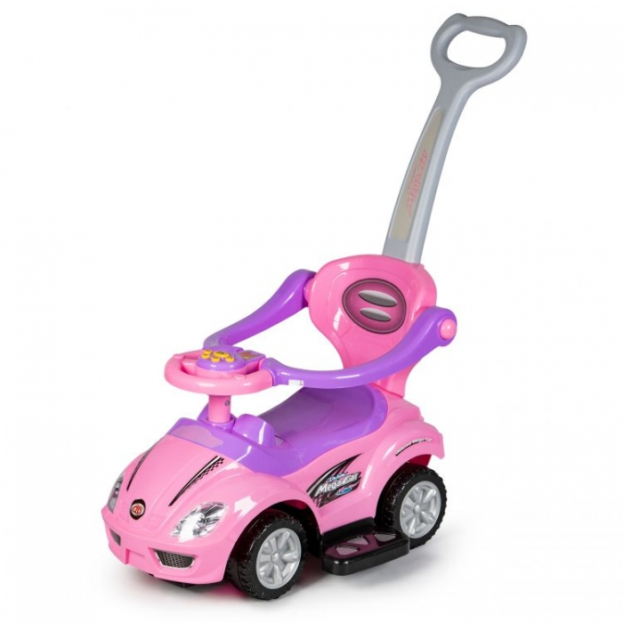Masinuta de impins 3 in 1 Ecotoys 382 - Roz [1]
