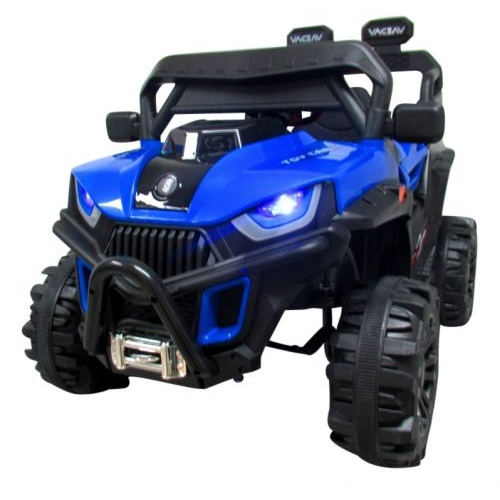 Masinuta electrica cu telecomanda si functie de balansare Buggy X8N, varsta 1-5 ani, putere 70W, roti plastic, R-sport - Albastru [1]