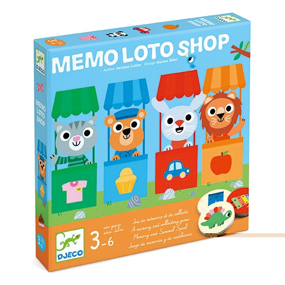 Joc Memo Loto La cumparaturi, Djeco [4]