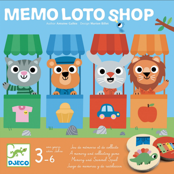 Joc Memo Loto La cumparaturi, Djeco [5]