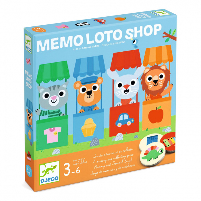 Joc Memo Loto La cumparaturi, Djeco [7]