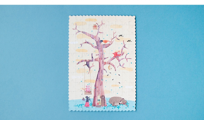 Micro puzzle Copacul anotimpurilor, Londji [4]